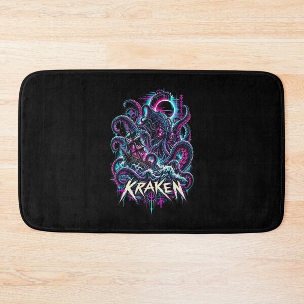 Item preview, Kraken – Cyber Glitch Sea Monster designed and sold by JupiterGlitchEmpire.