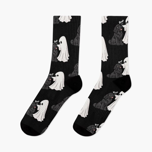 Item preview, Funny Ghost Newfoundland Dog Boop Halloween Design Mom Dad designed and sold by rafaeltto.