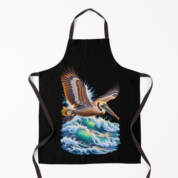 Item preview, Pelican Over Ocean Waves designed and sold by RockitBaby.