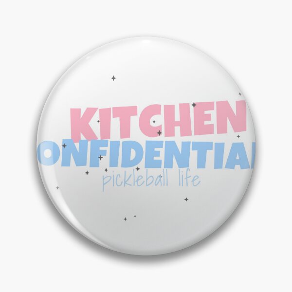 Item preview, Kitchen Confidential Pickleball Shirt Funny Tee designed and sold by Worn and Witty.