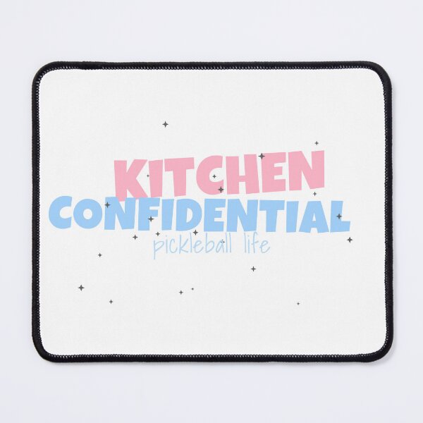 Item preview, Kitchen Confidential Pickleball Shirt Funny Tee designed and sold by Worn and Witty.