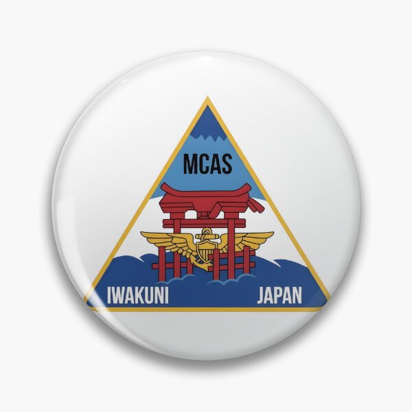Item preview, USMC MCAS Iwakuni Japan Insignia Patch    designed and sold by CharlieDesings.