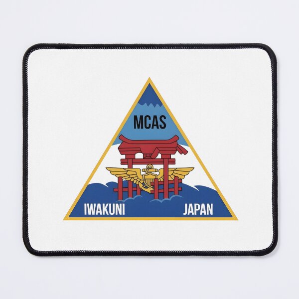 Item preview, USMC MCAS Iwakuni Japan Insignia Patch designed and sold by CharlieDesings.