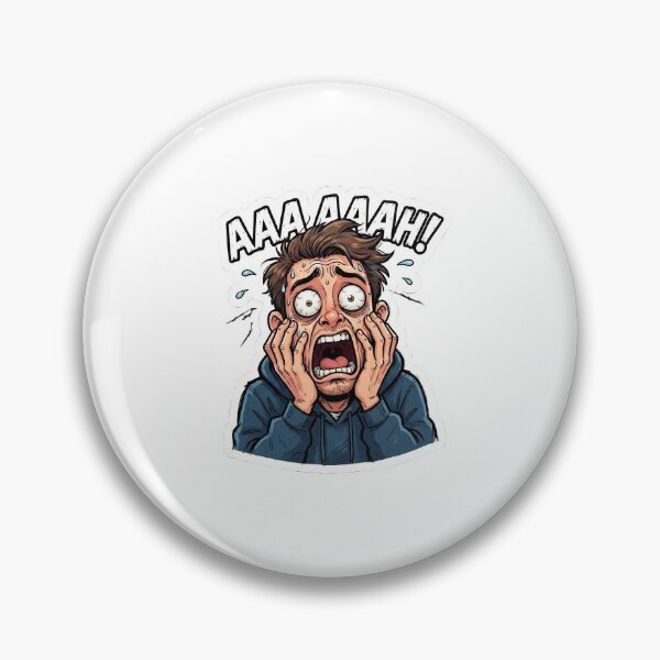 Item preview, Terrified person designed and sold by rendaonline.
