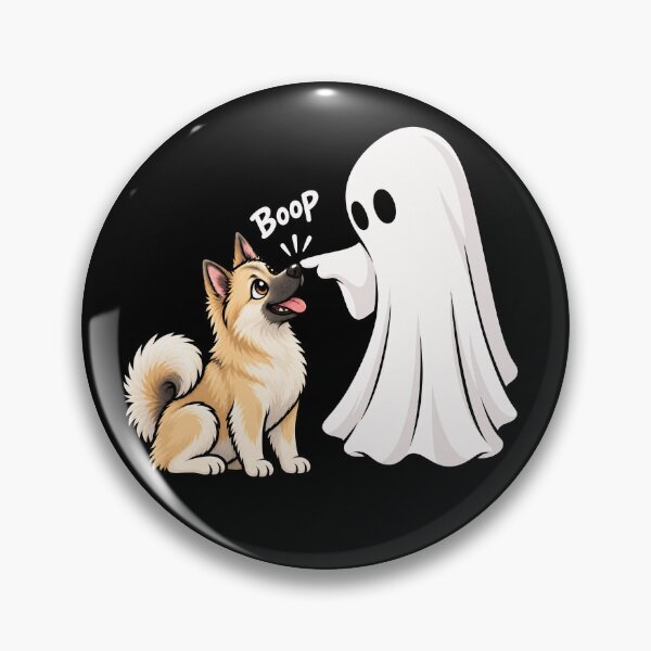 Item preview, Funny Ghost Norwegian Buhund Dog Boop Halloween Design Mom Dad designed and sold by rafaeltto.