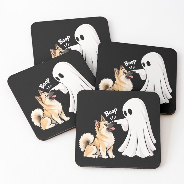 Item preview, Funny Ghost Norwegian Buhund Dog Boop Halloween Design Mom Dad designed and sold by rafaeltto.