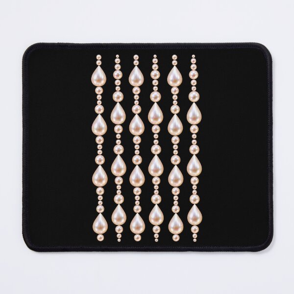 Item preview, BIRTHSTONE COLLECTION ⭐ CASCADE - JUNE • PEARL • Modern designed and sold by WheelieGdArt.