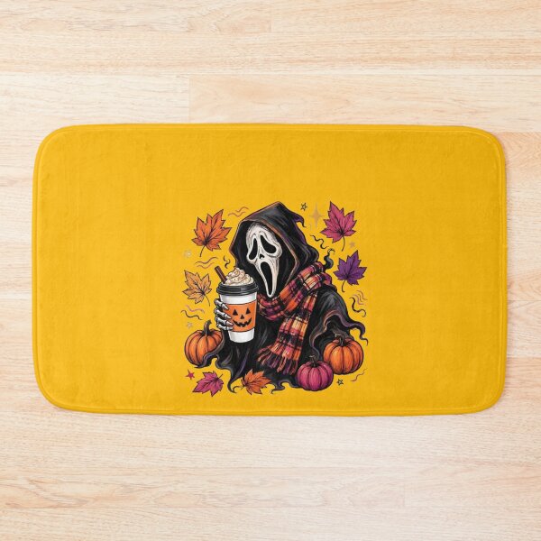Item preview, Spooky Halloween Ghost Pumpkin Autumn Fall Leaves Cute Design designed and sold by anemiche.