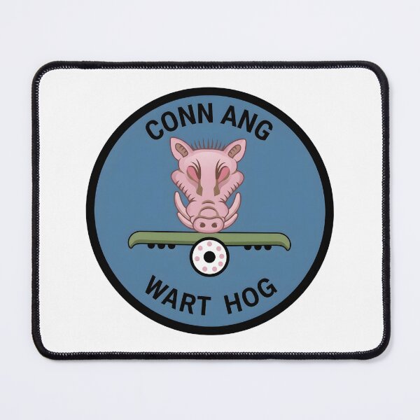 Item preview, USAF Connecticut ANG A-10 Warthog Emblem Patch designed and sold by CharlieDesings.