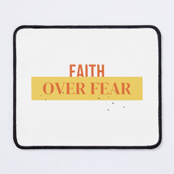 Item preview, Faith Over Fear Christian Shirt College Tee designed and sold by Worn and Witty.