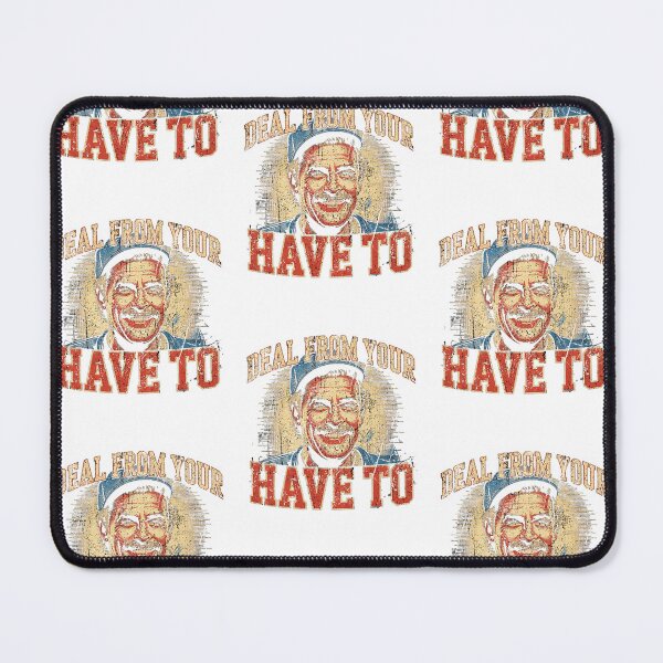 Item preview, Deal From Your Have To Vintage Retro Baseball Player Graphic designed and sold by Machomanshop.