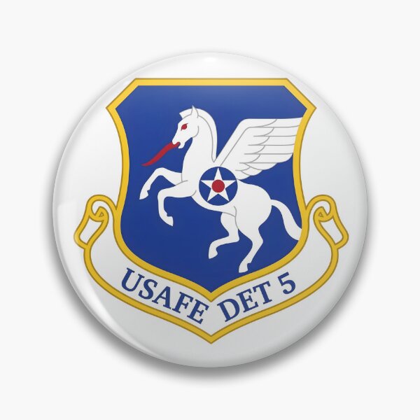 Item preview, USAF USAFE Detachment 5 Emblem Patch    designed and sold by CharlieDesings.