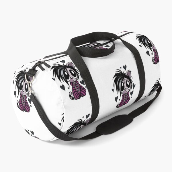 Item preview, Sad Emo Cat Mascot – Y2K Cartoon Aesthetic designed and sold by Retro Whimsy.