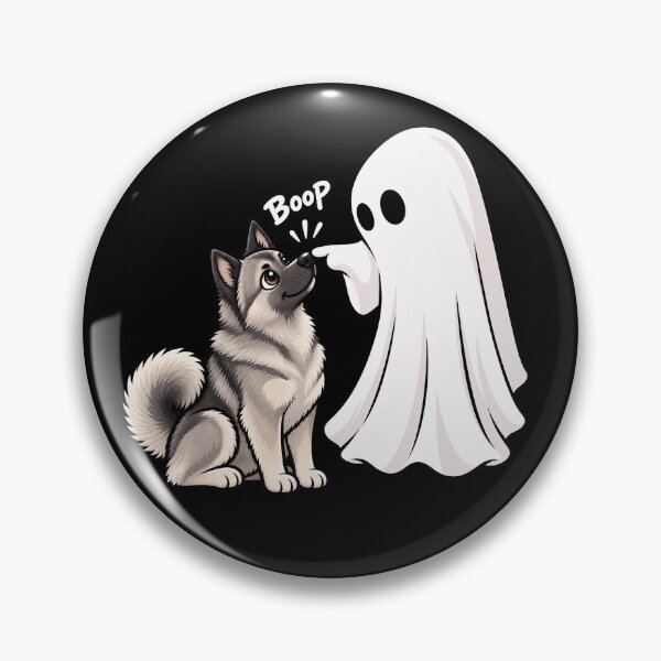 Item preview, Funny Ghost Norwegian Elkhound Dog Boop Halloween Design Mom Dad designed and sold by rafaeltto.
