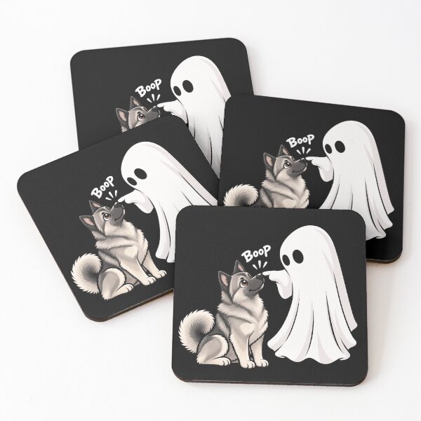 Item preview, Funny Ghost Norwegian Elkhound Dog Boop Halloween Design Mom Dad designed and sold by rafaeltto.