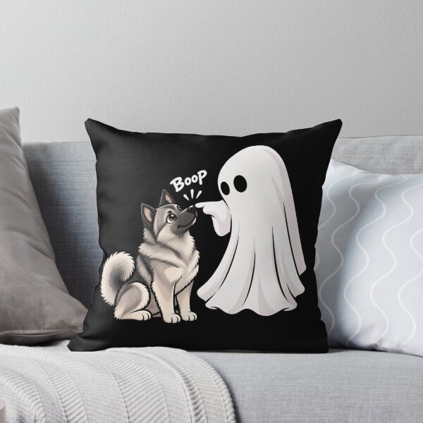 Item preview, Funny Ghost Norwegian Elkhound Dog Boop Halloween Design Mom Dad designed and sold by rafaeltto.