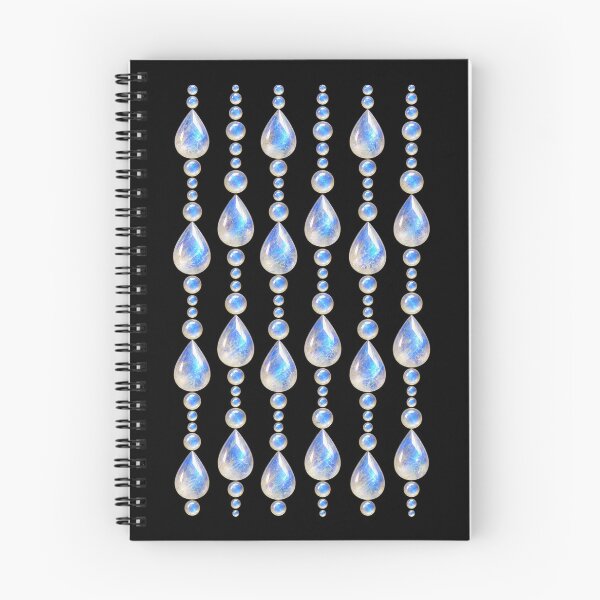 Item preview, BIRTHSTONE COLLECTION ⭐ CASCADE - JUNE • MOONSTONE • Traditional designed and sold by WheelieGdArt.