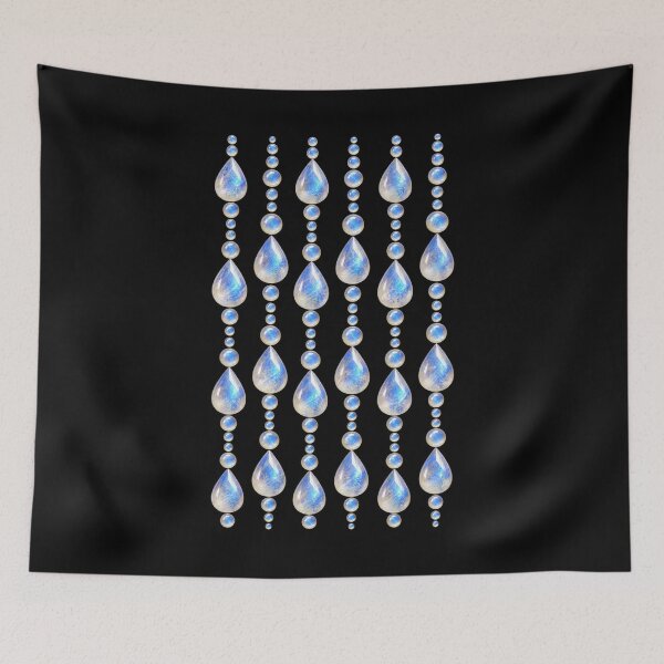Item preview, BIRTHSTONE COLLECTION ⭐ CASCADE - JUNE • MOONSTONE • Traditional designed and sold by WheelieGdArt.