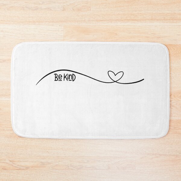 Item preview, Be Kind Minimalist Heart Line Art Quote designed and sold by Lakshimalsha.