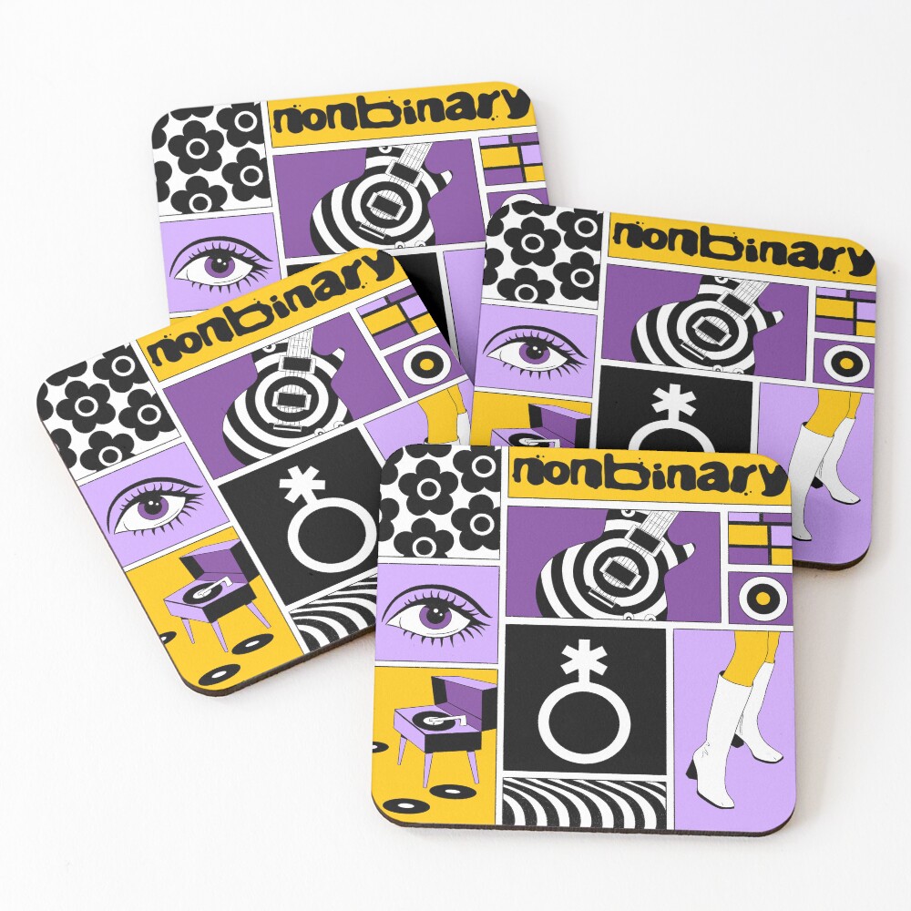 Item preview, Coasters (Set of 4) designed and sold by LyrahLavender.