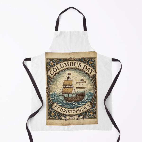 Item preview, Christopher Columbus's historic ship for Columbus Day designed and sold by Nela-&-Lena.