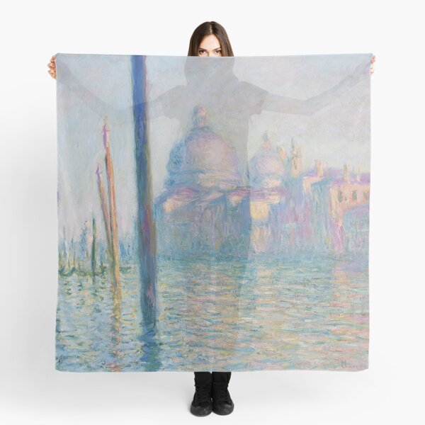 Grand Canal, Venice - Claude Monet Scarf