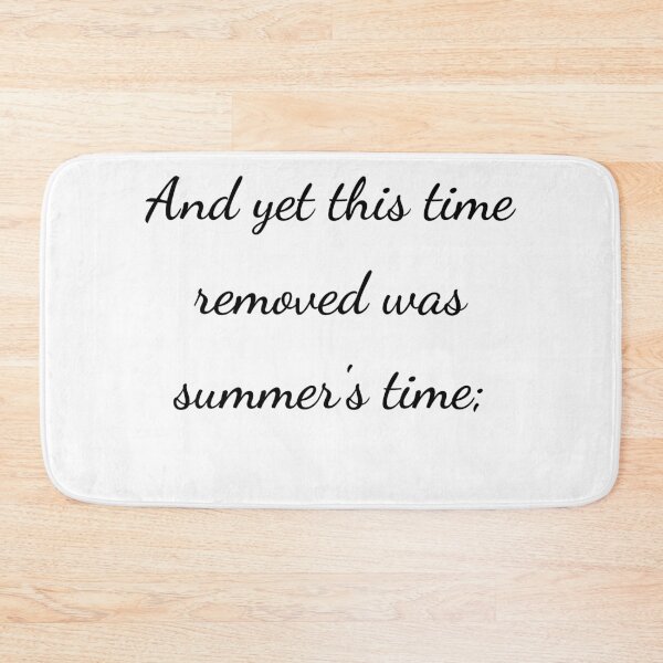 Item preview, “And yet this time removed was summer’s time;” - handwriting black designed and sold by ariksworld.