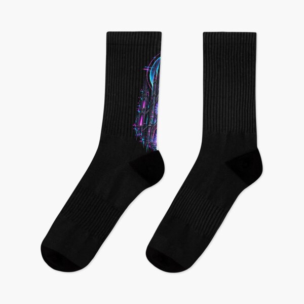 Item preview, Glitch Cathedral – Neon Cyber Occult Architecture designed and sold by JupiterGlitchEmpire.