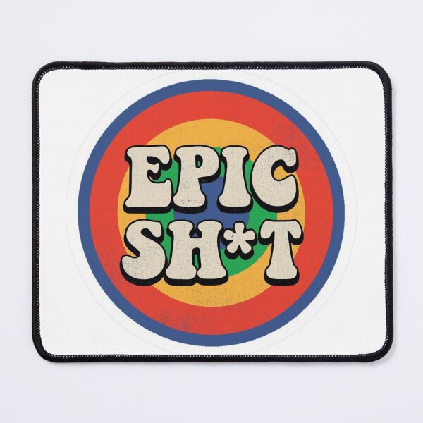 Item preview, Retro Epic Shit Vintage Colorful designed and sold by AtomaïLuna.