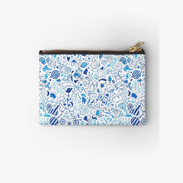 Item preview, 1 Whimsical Hand Drawn Folk Art Doodle Pattern designed and sold by ART ATTACK ZONE.