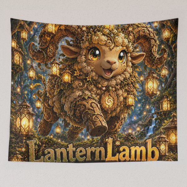 Item preview, Lantern Lamb | PokeSheep Sheepism Parody designed and sold by Thpoar.