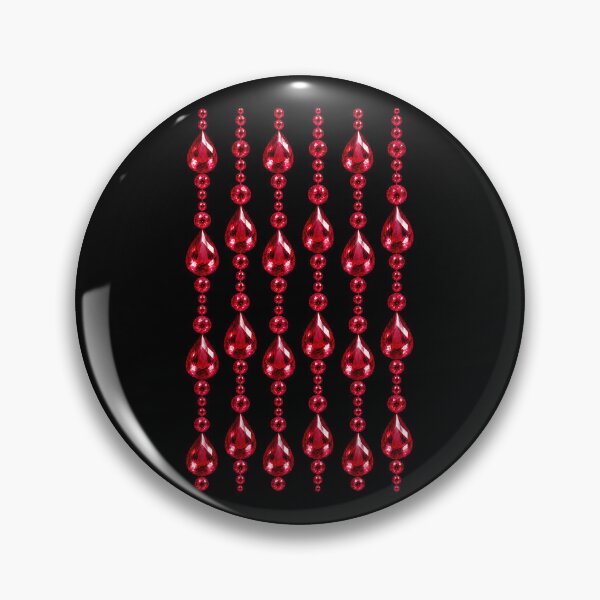 Item preview, BIRTHSTONE COLLECTION ⭐ CASCADE - JULY • RUBY • Modern designed and sold by WheelieGdArt.