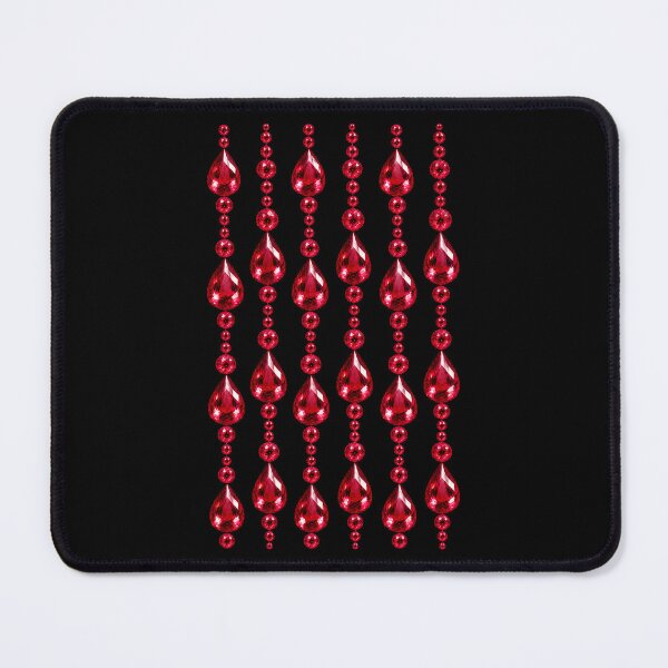 Item preview, BIRTHSTONE COLLECTION ⭐ CASCADE - JULY • RUBY • Modern designed and sold by WheelieGdArt.