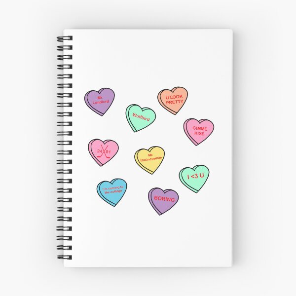 Item preview, Heated Rivalry Candy Hearts designed and sold by LyrahLavender.