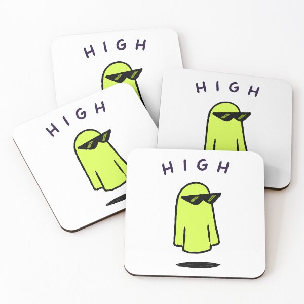 Item preview, HIGH Ghost – Stoner Humor Halloween designed and sold by Cannaxes Studio.