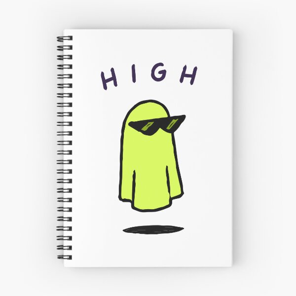 Item preview, HIGH Ghost – Stoner Humor Halloween designed and sold by Cannaxes Studio.
