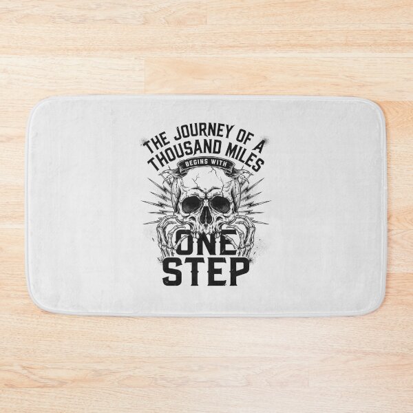 Item preview, Journey Of A Thousand Miles One Step Skull Lao Tzu designed and sold by Enea Kelo.