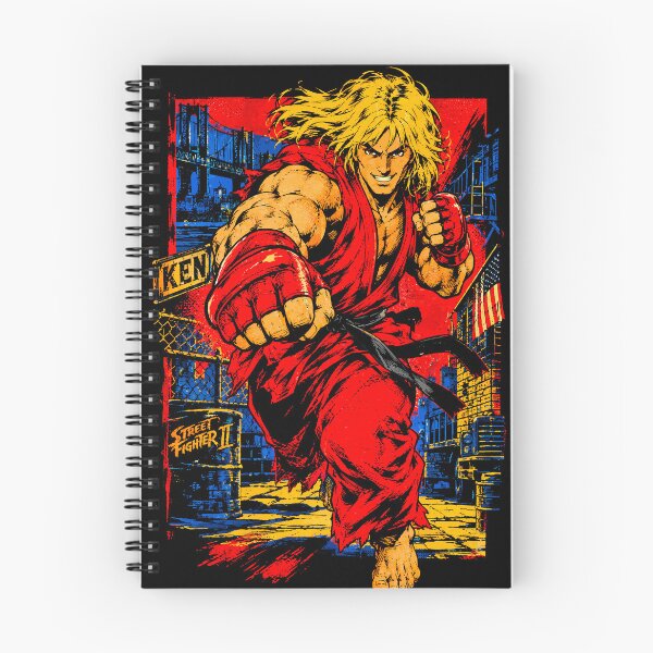 Item preview, Ken Masters Street Fighter designed and sold by Dark Days Design.