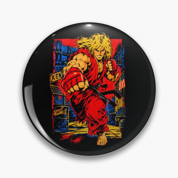 Item preview, Ken Masters Street Fighter designed and sold by Dark Days Design.