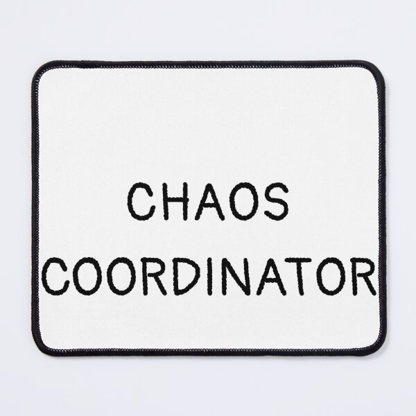 Item preview, Chaos Coordinator Funny Teacher Typography Quote designed and sold by CodeCapyVibes.
