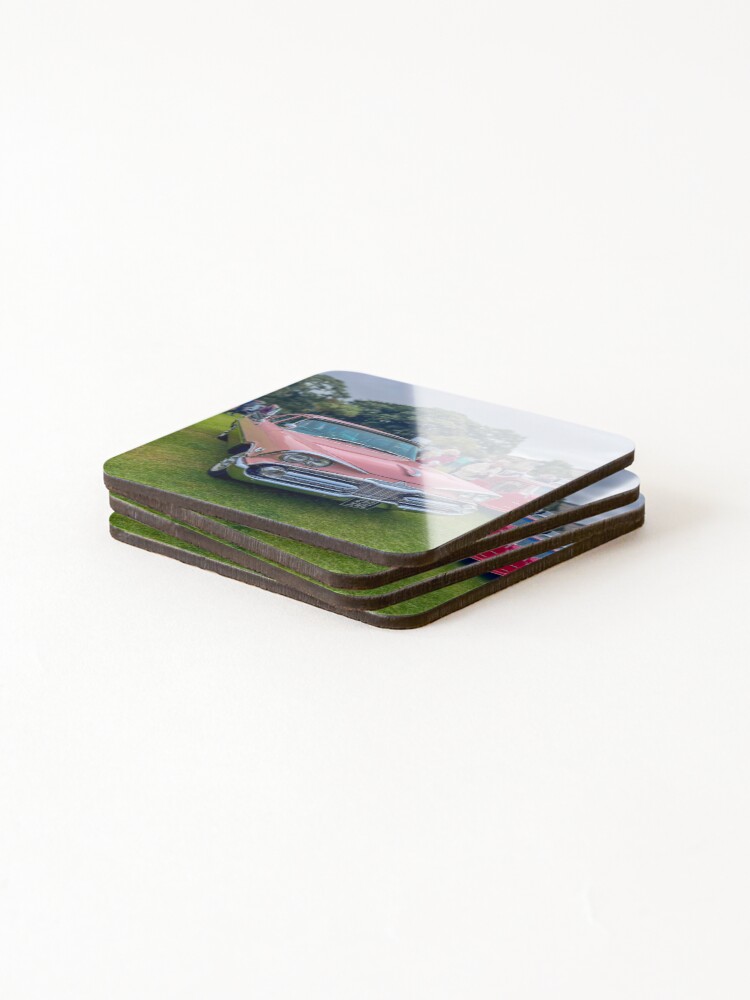 Thumbnail 4 of 5, Coasters (Set of 4), Pink Avenger designed and sold by RJWImages.