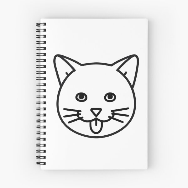 Item preview, Simple Feline Face Minimalist Cat Illustration designed and sold by Ikochane.