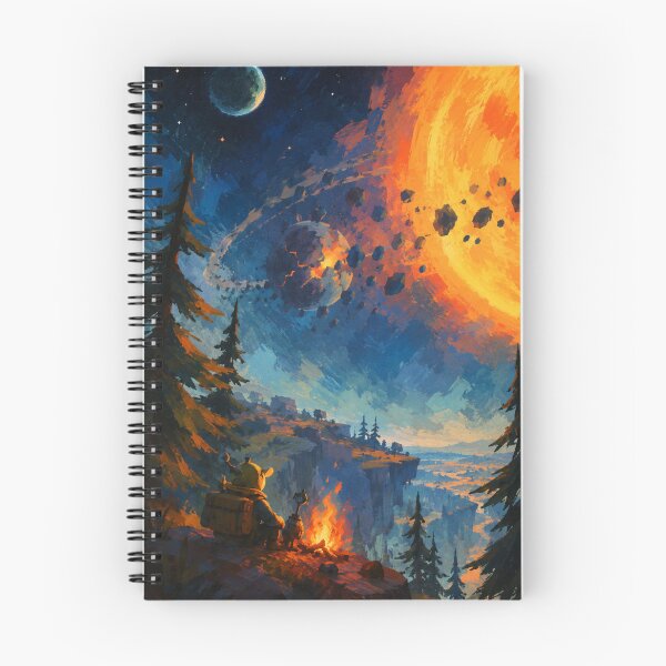Item preview, Outer Wilds Inspired Art designed and sold by FeelTheDrawing.