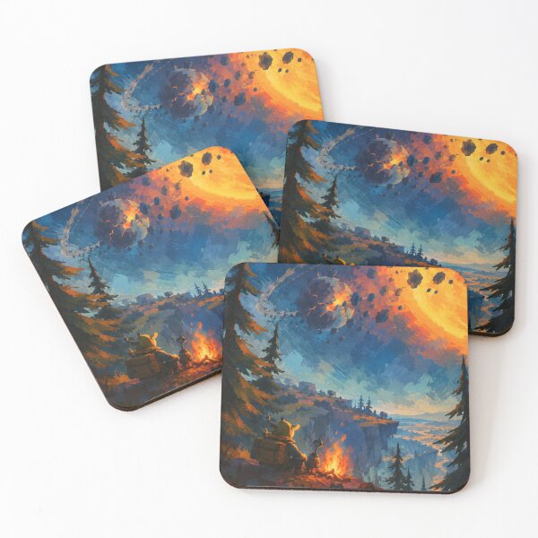 Item preview, Outer Wilds Inspired Art designed and sold by FeelTheDrawing.
