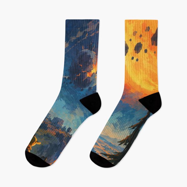 Item preview, Outer Wilds Inspired Art designed and sold by FeelTheDrawing.