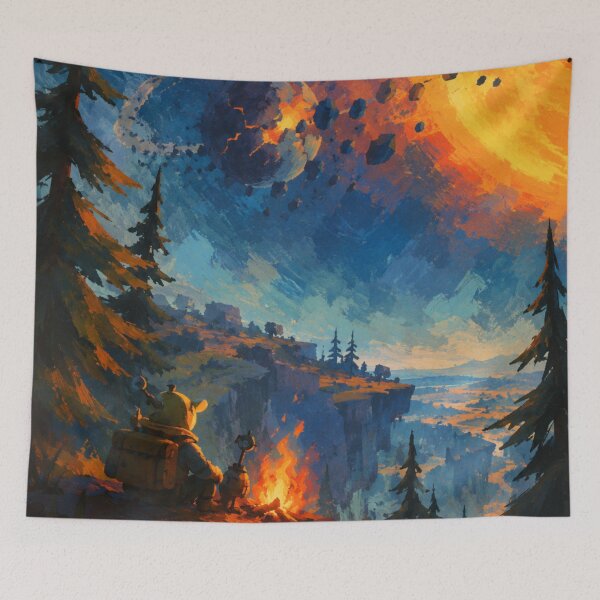 Item preview, Outer Wilds Inspired Art designed and sold by FeelTheDrawing.