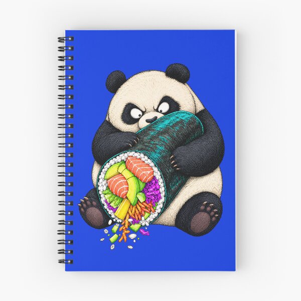 Item preview, Panda Sushi Roll designed and sold by prettykaler.