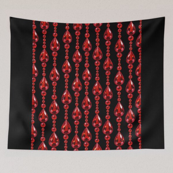 Item preview, BIRTHSTONE COLLECTION ⭐ CASCADE - JANUARY • GARNET • Modern designed and sold by WheelieGdArt.