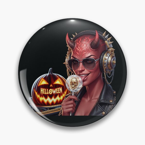 Item preview, Halloween Demon Girl Horns Sunglasses Lollipop designed and sold by Voodoo Store Paranormal Collections.