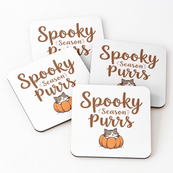 Item preview, spooky season purr cute cat cartoon halloween  designed and sold by Panya-Design.